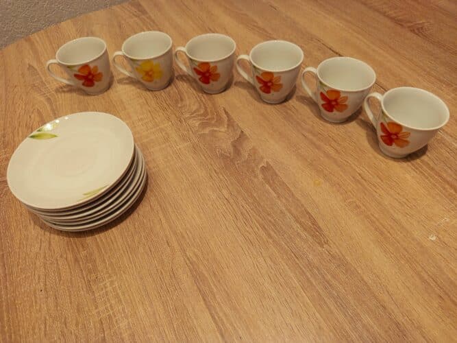 Set tasses à café