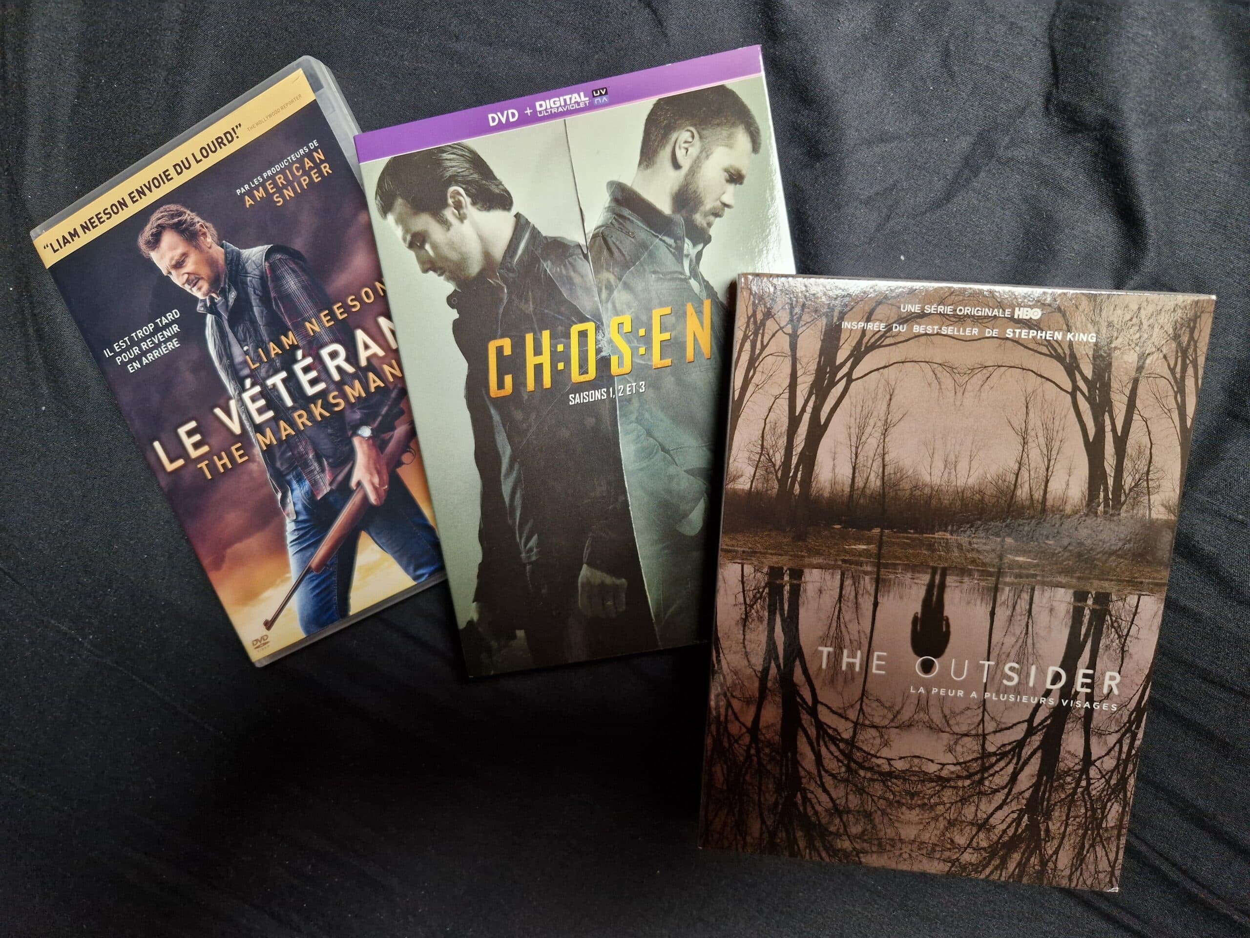 1 film et 2 séries en DVD