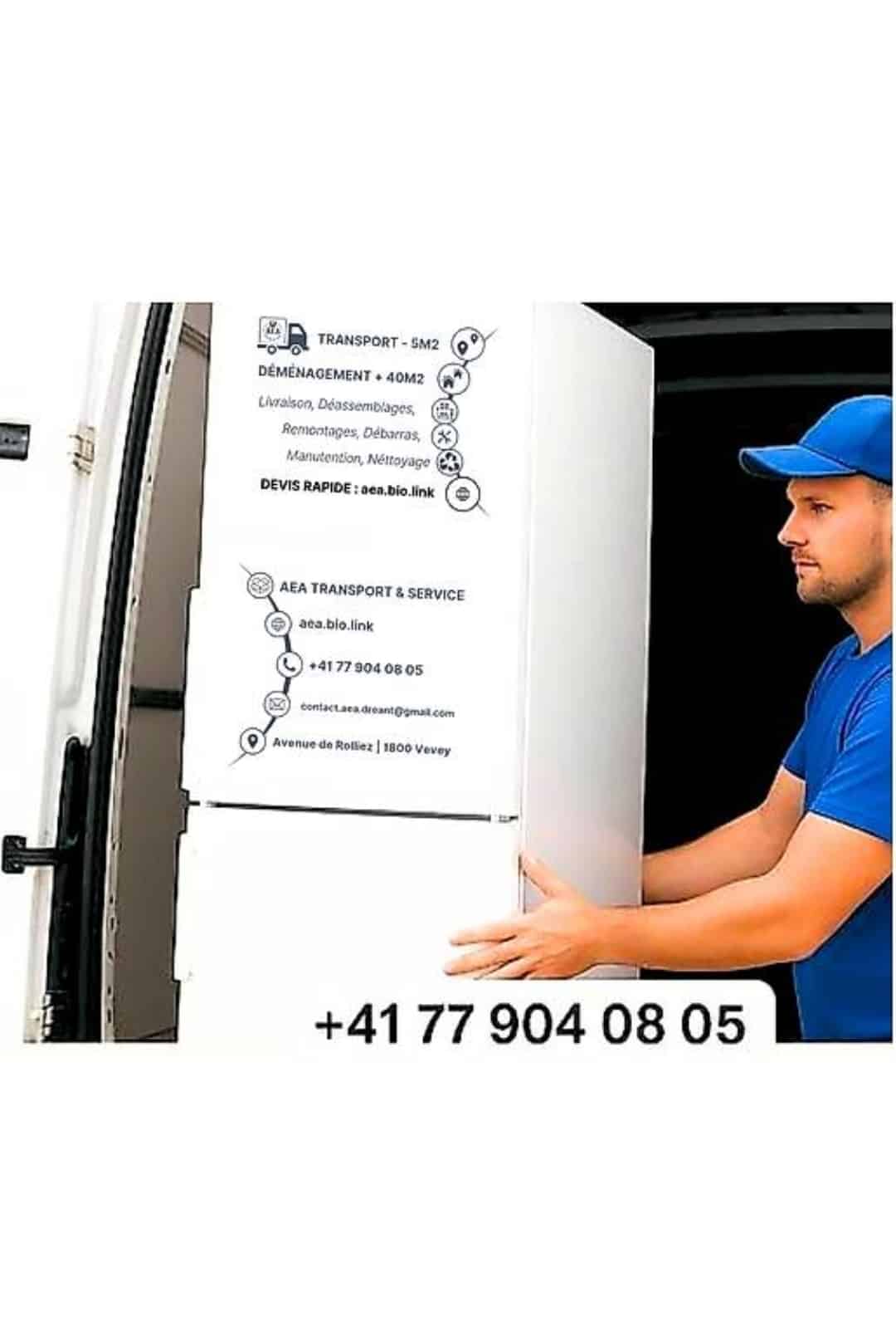 Livraison Transport Électroménager Frigo Machine Cuisinière | Vevey & Environ