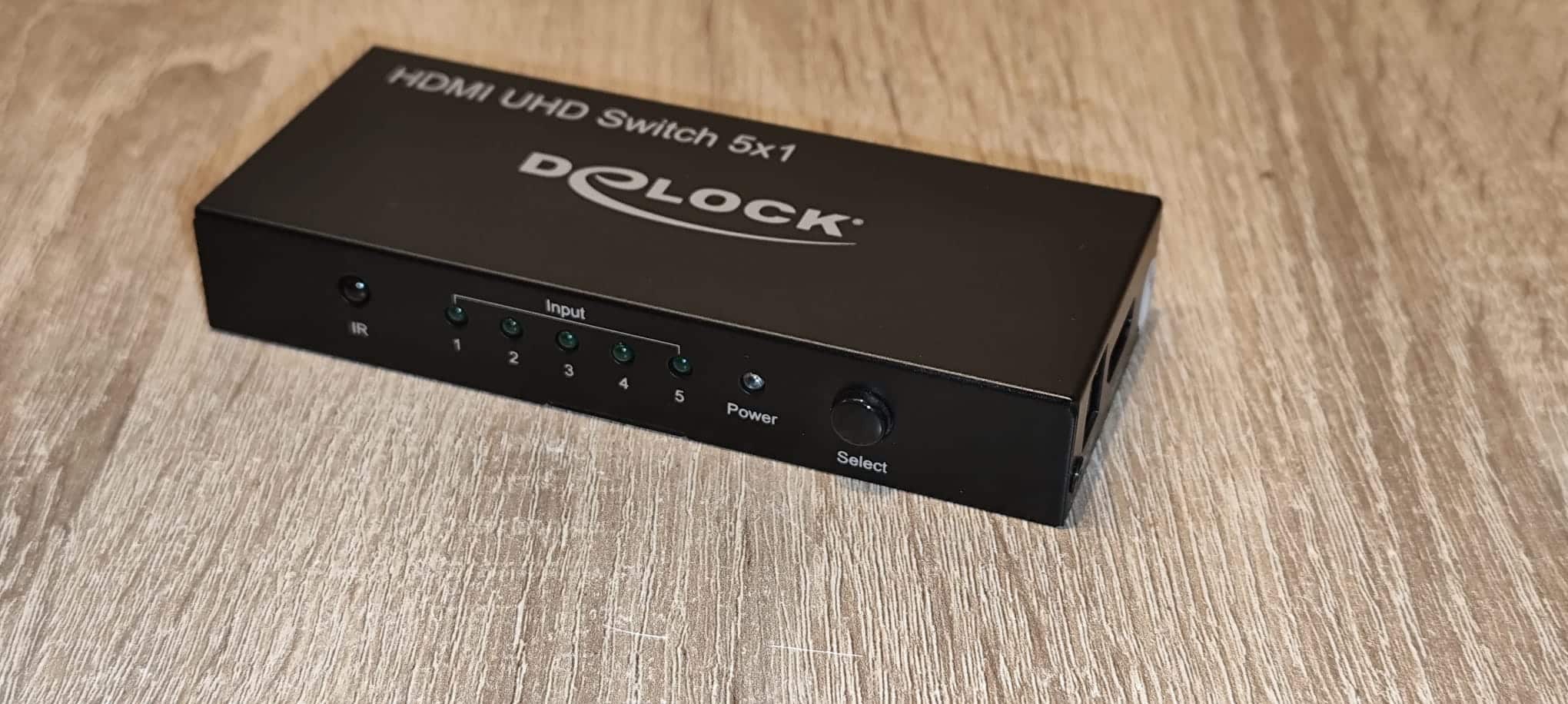 Switch HDMI Delock 5 en 1