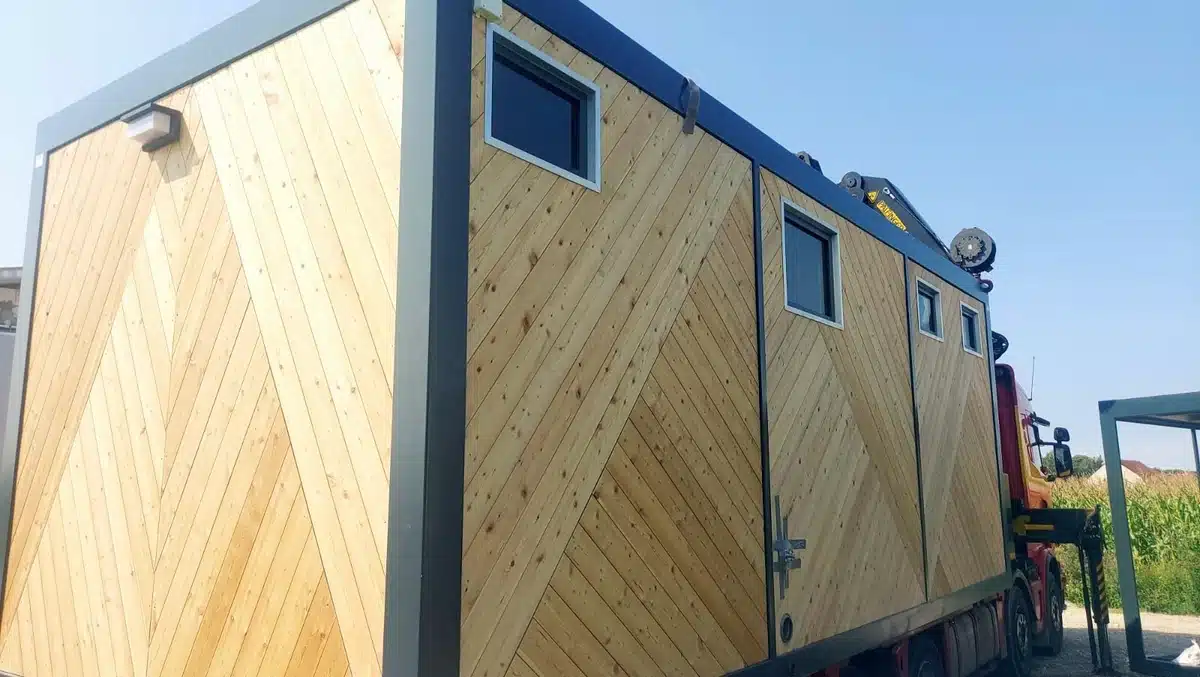 Maison mobile /maison modulaire/mini-maison, neuve, 6 x 6 m