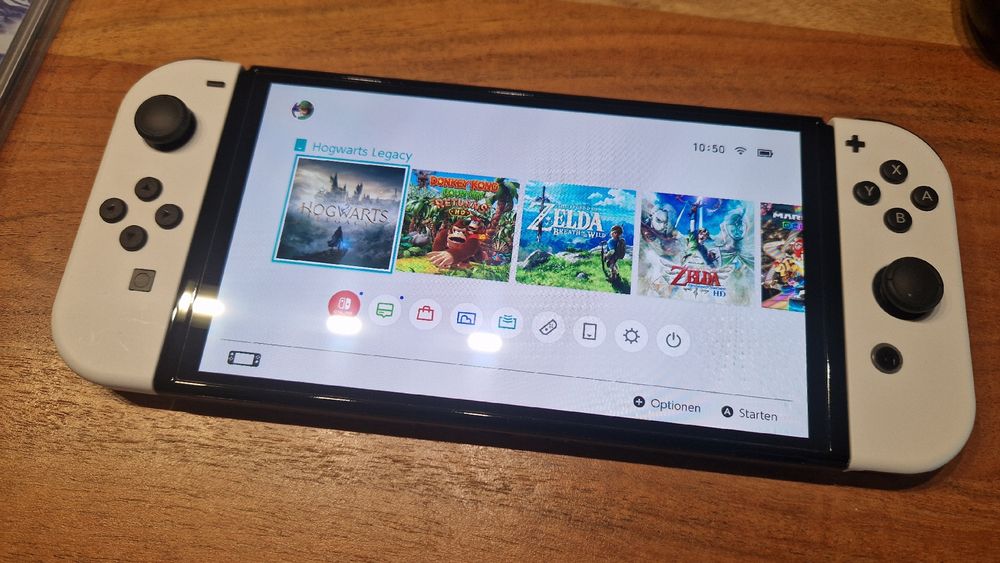 Switch Oled inkl. Case und Spiel