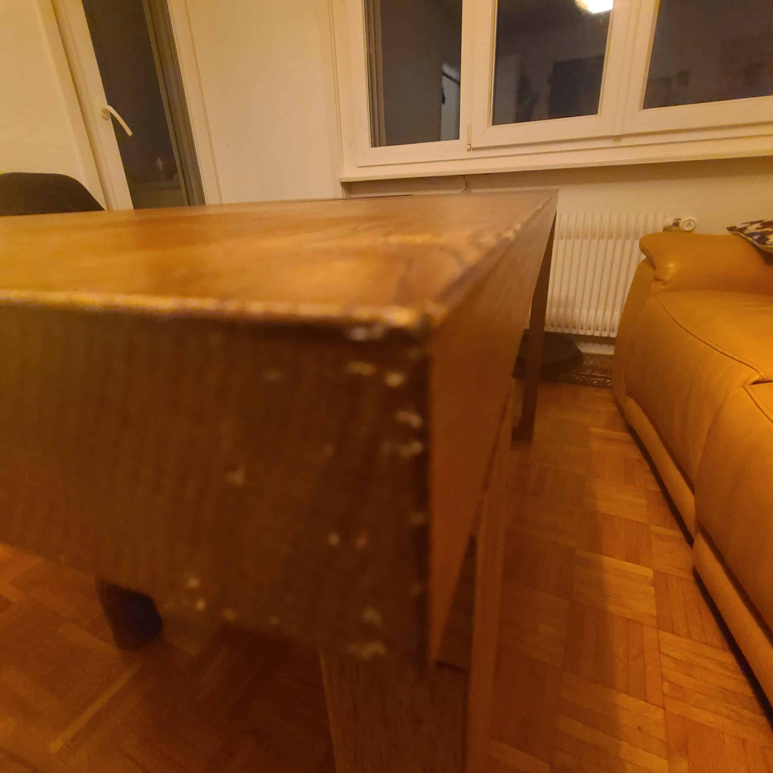 Table Salle à Manger Chêne Massif 140×85×75 CM à Vevey ou Livraison à Domicile