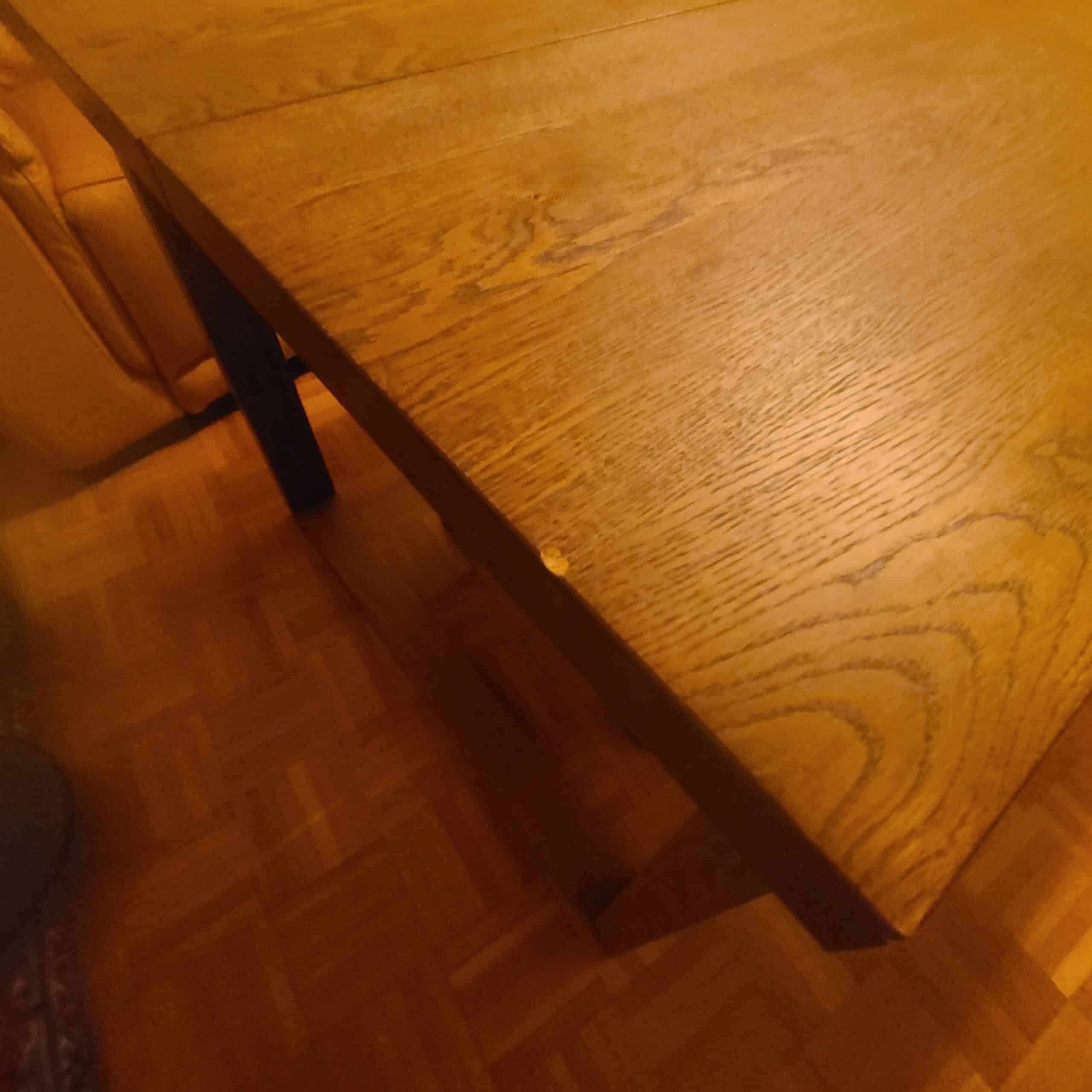 Table Salle à Manger Chêne Massif 140×85×75 CM à Vevey ou Livraison à Domicile