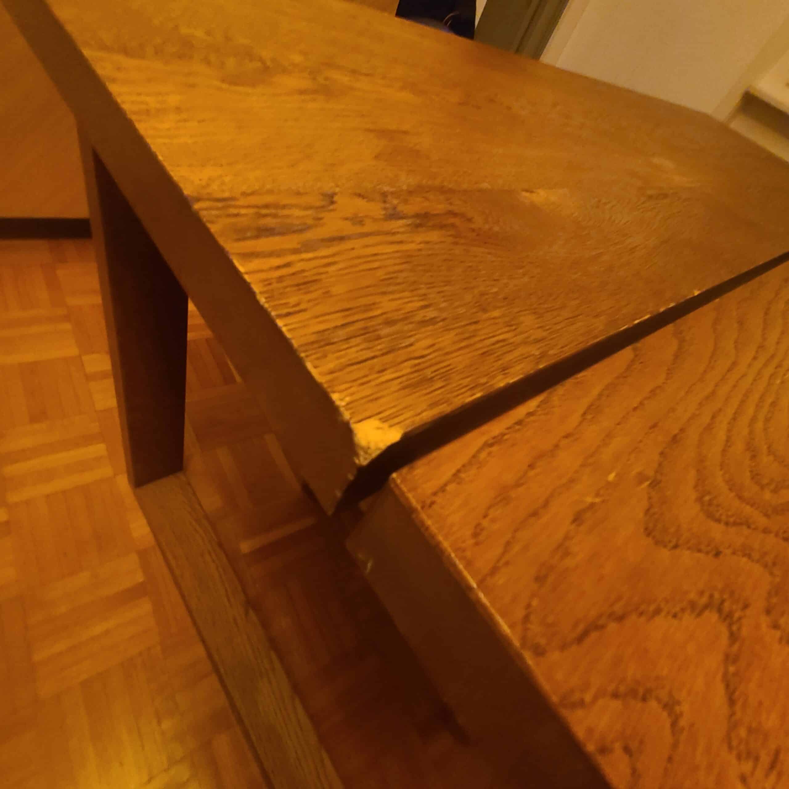 Table Salle à Manger Chêne Massif 140×85×75 CM à Vevey ou Livraison à Domicile