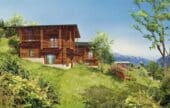 A vendre deux chalets indépendants type raccard Savièse – Valais avec vue panoramique