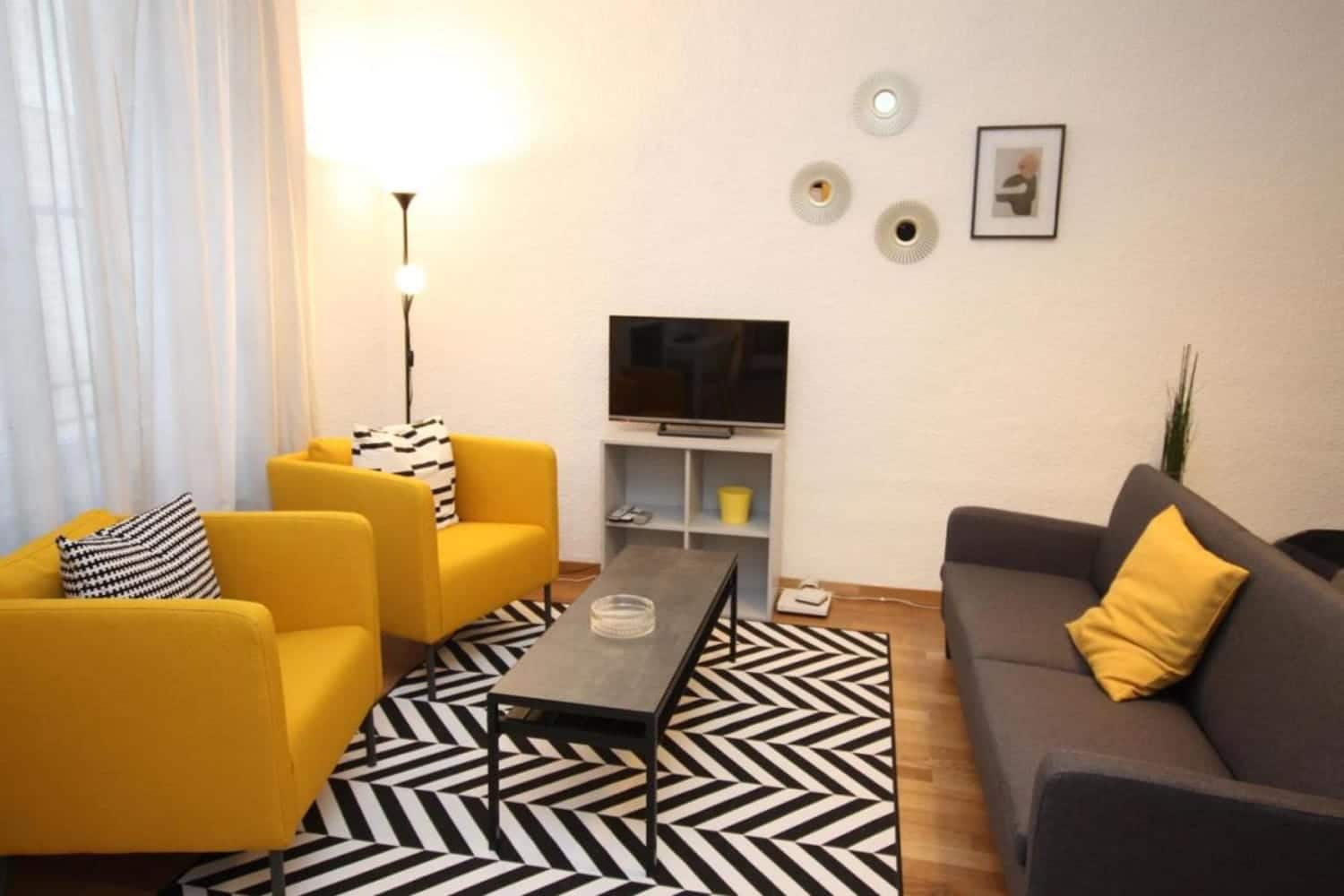 Studio Meublé 35 m2 à Geneve Quartier pittoresque